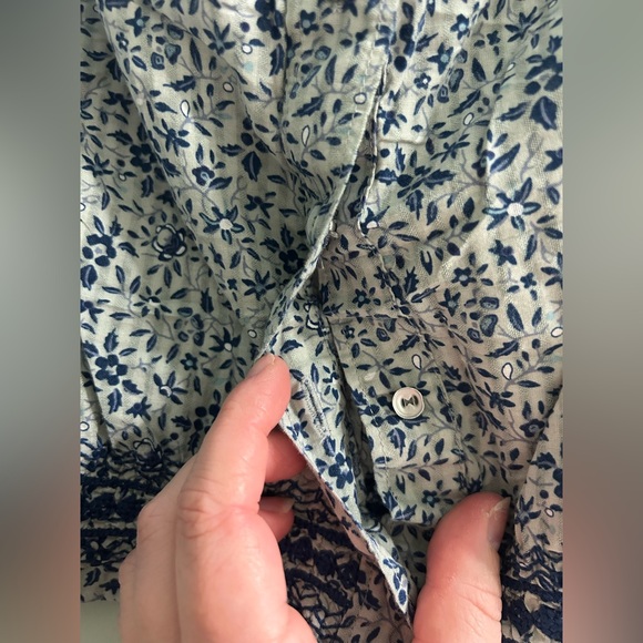 Madewell Jeanette Top in Florentine Floral crop top - Picture 10 of 11